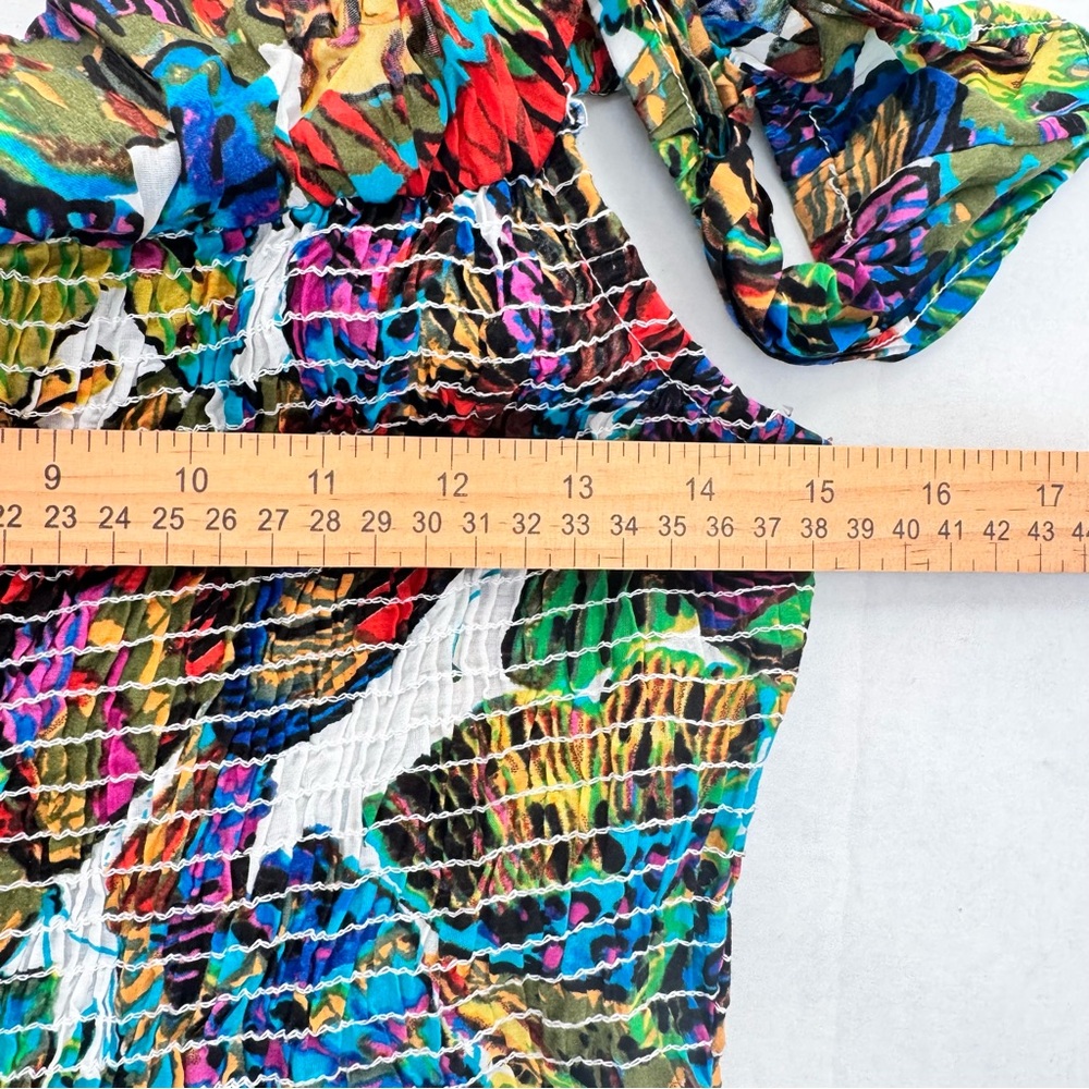 Nanette Lepore Swimwear Papillon Butterfly Print Dress - Picture 9 of 11